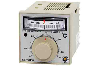 เครื่องควบคุมอุณหภูมิแบบอนาล็อก Analog Temperature Controller รุ่น HY-5000 PPMNR05 0-200C