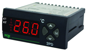เครื่องควบคุมอุณหภูมิแบบดิจิตอล Digital Temperature Controller รุ่น FOX-2PD