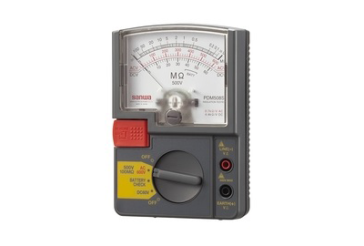 เครื่องตรวจสอบความเป็นฉนวนแบบอนาล็อค Analog Insulation Tester รุ่น PDM508S