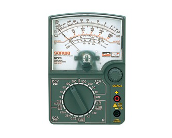 มัลติมิเตอร์แบบอนาล็อค Analog Multimeter รุ่น SP20