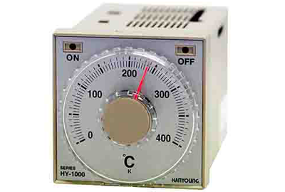 เครื่องควบคุมอุณหภูมิแบบอนาล็อก Analog Temperature Controller รุ่น HY-1000 PKMNR05 0-200C