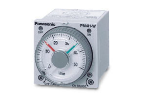 เครื่องตั้งเวลาแบบอนาล็อค Analog Timer รุ่น PM4H-W