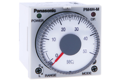 เครื่องตั้งเวลาแบบอนาล็อค Analog Timer รุ่น PM4HA/PM4HS/PM4HM