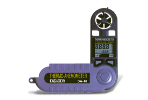 มิเตอร์วัดค่าความเร็วลม Anemo Meter รุ่น DA-40