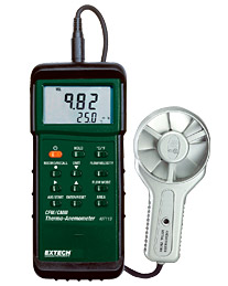 มิเตอร์วัดค่าความเร็วลม Anemo Meter รุ่น 407113