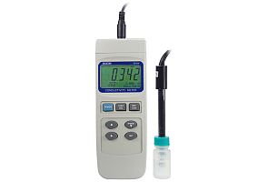 มิเตอร์วัดค่าทางเคมี PH, EC, TDS, CON Chemistry Testing Meter รุ่น CD-214