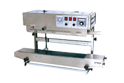 เครื่องซีลปิดปากถุง แบบสายพานต่อเนื่อง Continuous Sealing Machine รุ่น BSV-5 และ BSV-5i