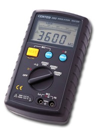 เครื่องตรวจสอบความเป็นฉนวนแบบดิจิตอล Digital Insulation Tester รุ่น CENTER 360