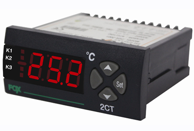 เครื่องควบคุมอุณหภูมิแบบดิจิตอล Digital Temperature Controller รุ่น FOX-2CT