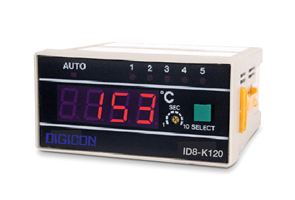 เครื่องวัดอุณหภูมิแบบดิจิตอล Digital Temperature Indicator รุ่น ID8-K