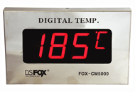 เครื่องวัดอุณหภูมิแบบดิจิตอล Digital Temperature Indicator รุ่น FOX-CM5000