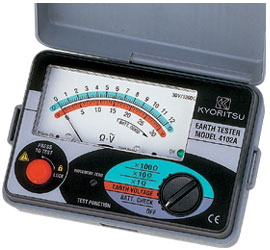 เครื่องวัดค่าต้านวัดความต้านทานดิน Earth Tester รุ่น 4102A