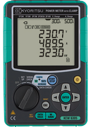 เครื่องวัดพลังงานไฟฟ้า Energy Meter รุ่น KEW 6305