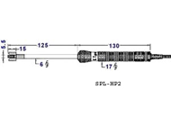 หัววัดอุณหภูมิสำหรับเทอร์โมมิเตอร์แบบพกพา Hand Held Temperature Probe รุ่น SPL-HP2