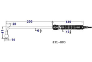 หัววัดอุณหภูมิสำหรับเทอร์โมมิเตอร์แบบพกพา Hand Held Temperature Probe รุ่น SPL-HP3