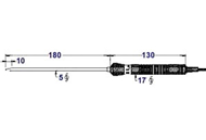 หัววัดอุณหภูมิสำหรับเทอร์โมมิเตอร์แบบพกพา Hand Held Temperature Probe รุ่น SPL-HP4