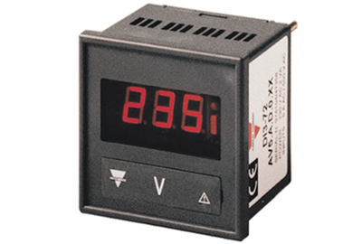 เครื่องวัดค่ากระแส-แรงดันไฟฟ้า แบบติดหน้าตู้ Panel Meter รุ่น DI3 72 AV6D