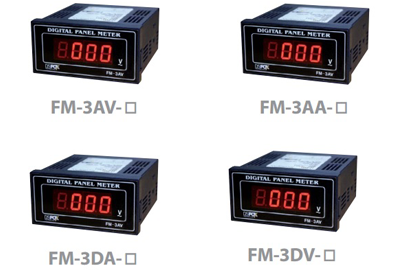 เครื่องวัดค่ากระแส-แรงดันไฟฟ้าแบบติดหน้าตู้ Panel Meter รุ่น FM-3 Series เครื่องวัดค่ากระแส-แรงดันไฟฟ้าแบบติดหน้าตู้ Panel Meter รุ่น FM-3 Series