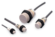 พร็อกซิมิตี้สวิตซ์แบบทรงกระบอกตรวจจับโลหะ Round Inductive Proximity Switch รุ่น E2F