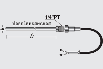 อาร์ทีดี RTD Sensor รุ่น T_S/102