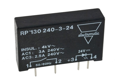 โซลิดสเตตรีเลย์แบบ 1 เฟส Single Phase Solid State Relay รุ่น RP130