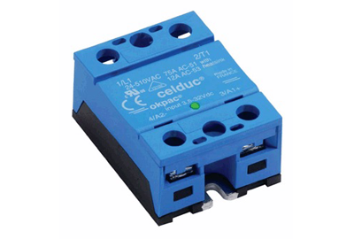 โซลิดสเตตรีเลย์แบบ 1 เฟส Single Phase Solid State Relay รุ่น S08