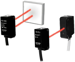 โฟโต้สวิตช์แบบทรงสี่เหลี่ยม Square Photo Switch รุ่น PZ1-T/PZ1-M/PZ1-R