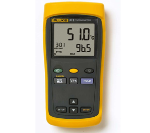 มิเตอร์วัดอุณหภูมิ Temperature Meterr รุ่น FLUKE-51-2