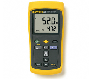 มิเตอร์วัดอุณหภูมิ Temperature Meterr รุ่น FLUKE-52-2