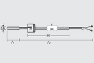 อาร์ทีดี RTD Sensor รุ่น T_S/120