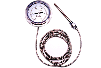 มิเตอร์วัดอุณหภูมิและความชื้นแบบเข็ม/แบบท่อแก้ว Thermometer, Glass Thermometer, Thermometer Guage รุ่น DK-F