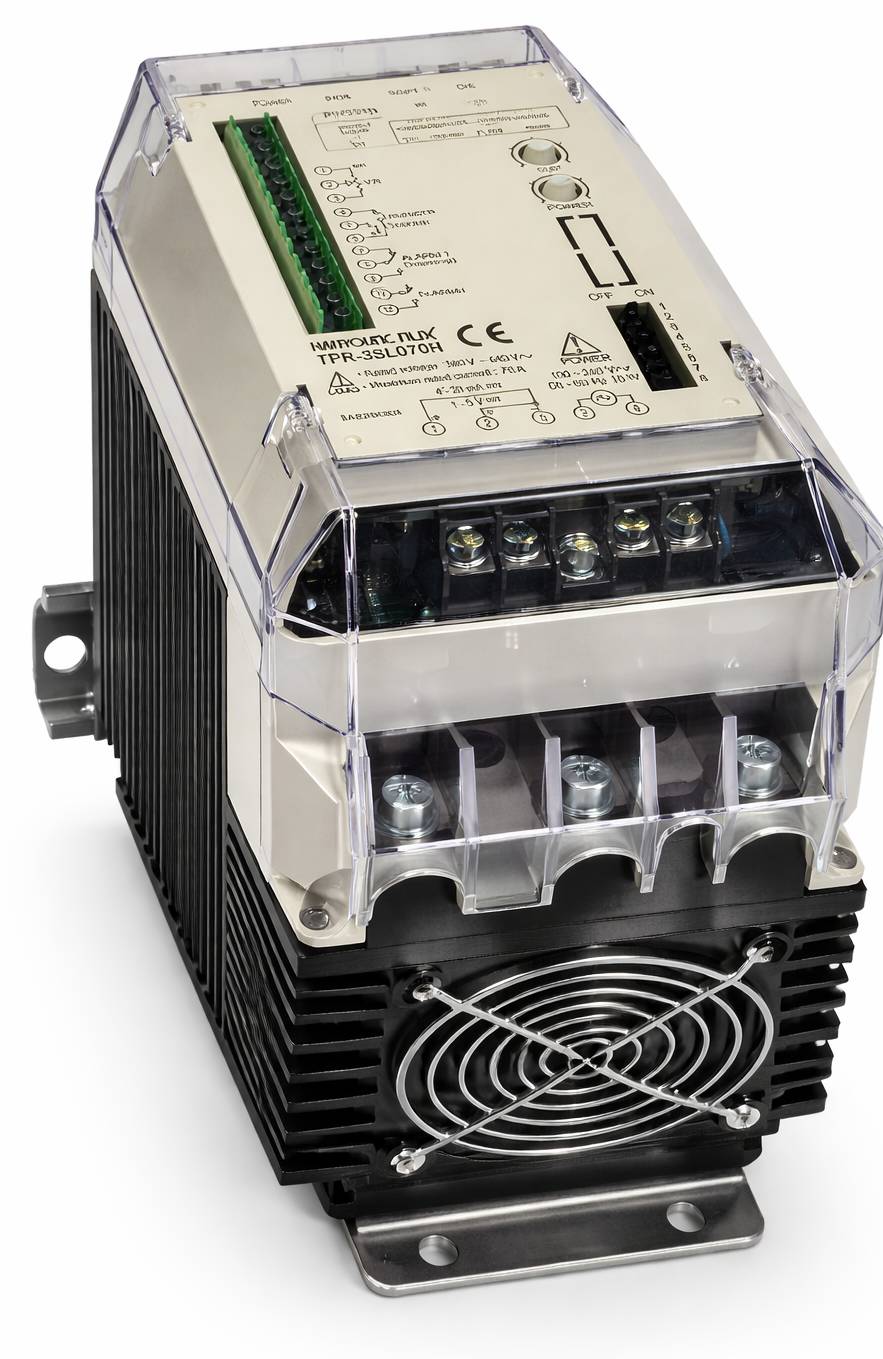 อุปกรณ์ควบคุมฮีตเตอร์ แบบ 1 เฟส 1 Phase Thyristor Power Regulator รุ่น TPR-2N อุปกรณ์ควบคุมฮีตเตอร์ แบบ 1 เฟส Single-phase power regulator รุ่น TPR-2G