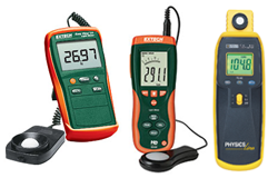 เครื่องวัดความส่องสว่างของแสงและแสงยูวี Light and UV Meter