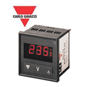 เครื่องวัดค่ากระแสแรงดันไฟฟ้าแบบติดหน้าตู้ Panel Meter ยี่ห้อ CARLO GAVAZZI