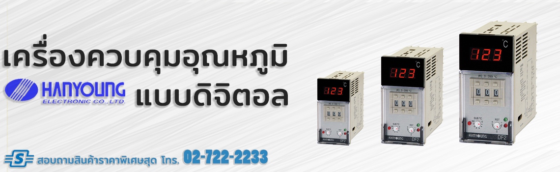 เครื่องควบคุมอุณหภูมิแบบดิจิตอล รุ่น DF2