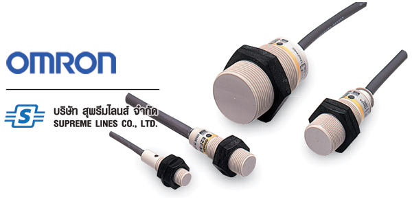 พร็อกซิมิตี้สวิตซ์แบบทรงกระบอกตรวจจับโลหะ Round Inductive Proximity Switch รุ่น E2F series